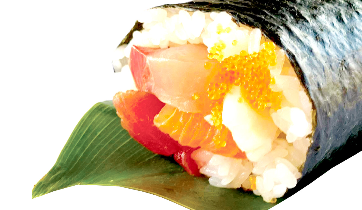 海鮮恵方巻【竜宮城】寿司ケーキでおなじみの竜宮城からお届けします！